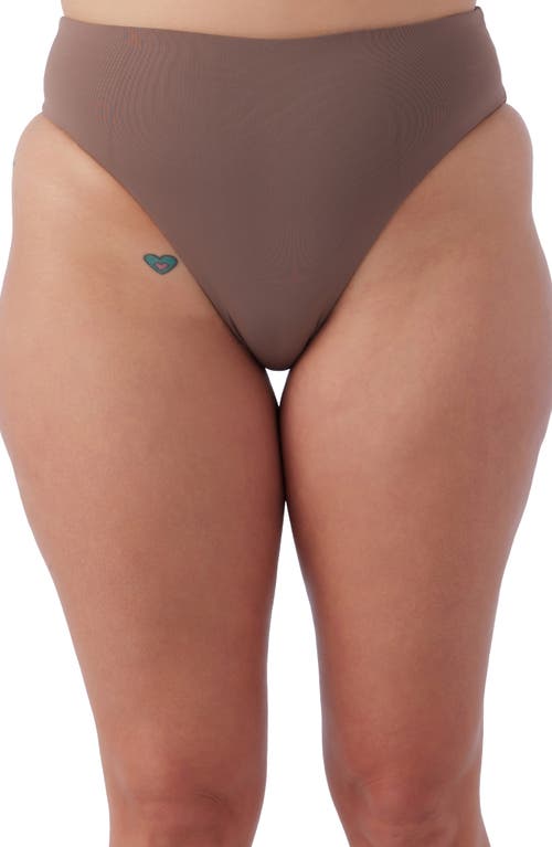 O'Neill Saltwater Solids Max High Cut Bikini Bottoms at Nordstrom,