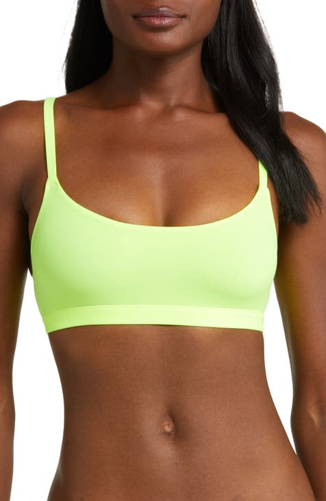 Women's Nike Neon Green Seattle Seahawks High Hip Fashion Cropped Top Size: Small