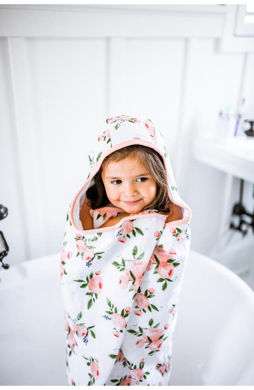 LITTLE UNICORN LITTLE UNICORN COTTON MUSLIN & TERRY HOODED TOWEL 