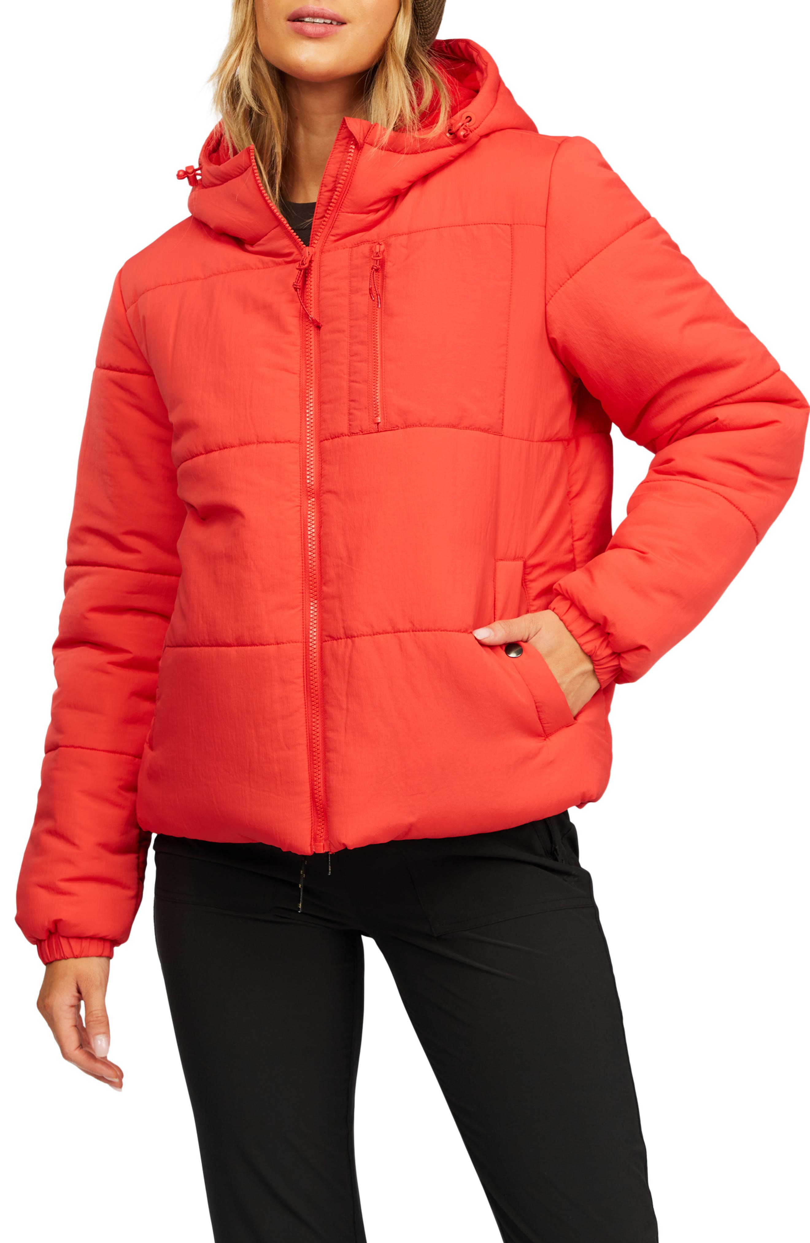 billabong puffer jacket