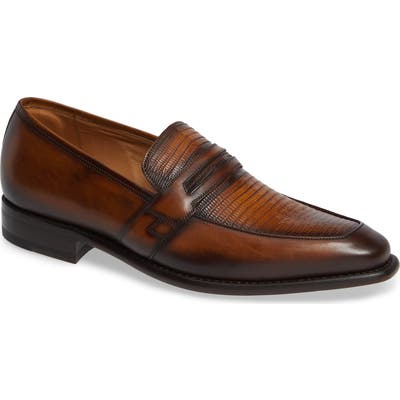 Mezlan Hess Penny Loafer- Brown