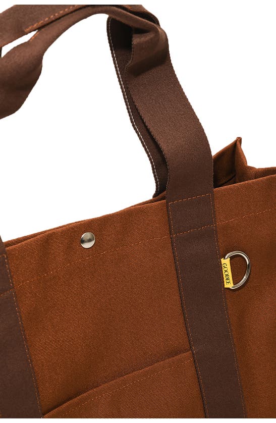 GOODEE GOODEE MEDIUM BASSI RECYCLED PET CANVAS MARKET TOTE