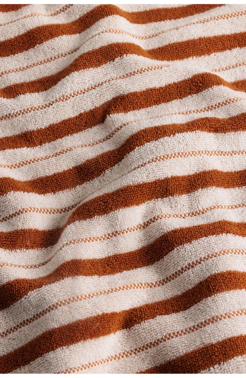 Baina San Luis Organic Cotton Hand Towel In Fuyu / Chalk