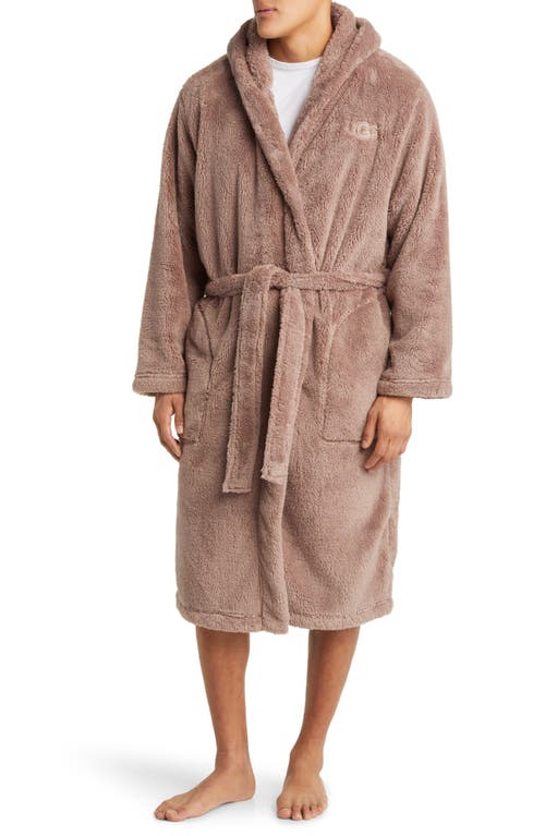 UGG(r) Beckett Fleece Hooded Robe in Allspice