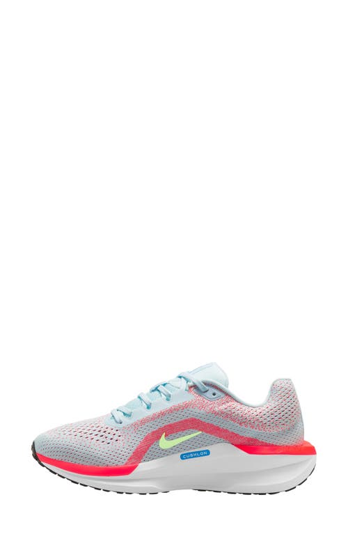 Shop Nike Air Winflo 11 Running Shoe In Glacier Blue/bright Crimson