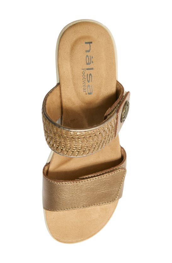 Shop Halsa Footwear Delilah Sandal In Bronze
