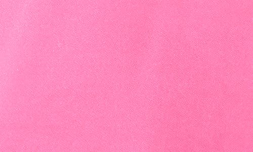 Shop Cece Ruched Sleeve Crepe Knit Henley In Freeisa Pink