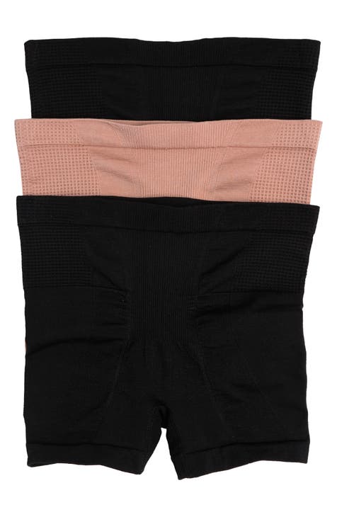 Skinnygirl Women's Mid Length Slip Shorts, Multipack (Black/Ondine  Blush/Black, Small) : : Clothing, Shoes & Accessories
