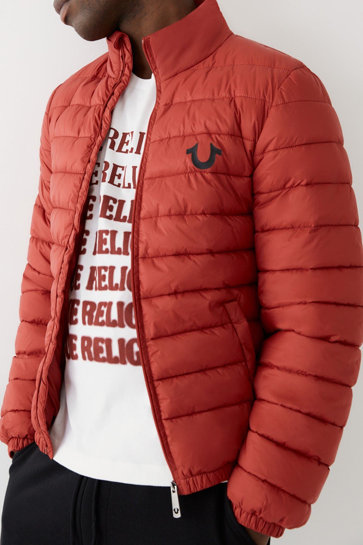 red true religion jacket