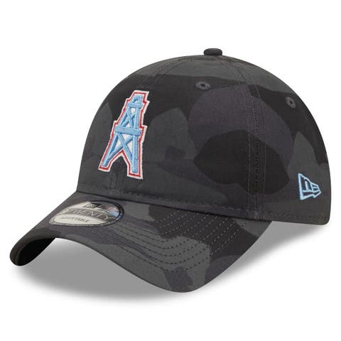 Houston Oilers Tidal Wave 9FIFTY Snapback Hat, Black, NFL by New Era