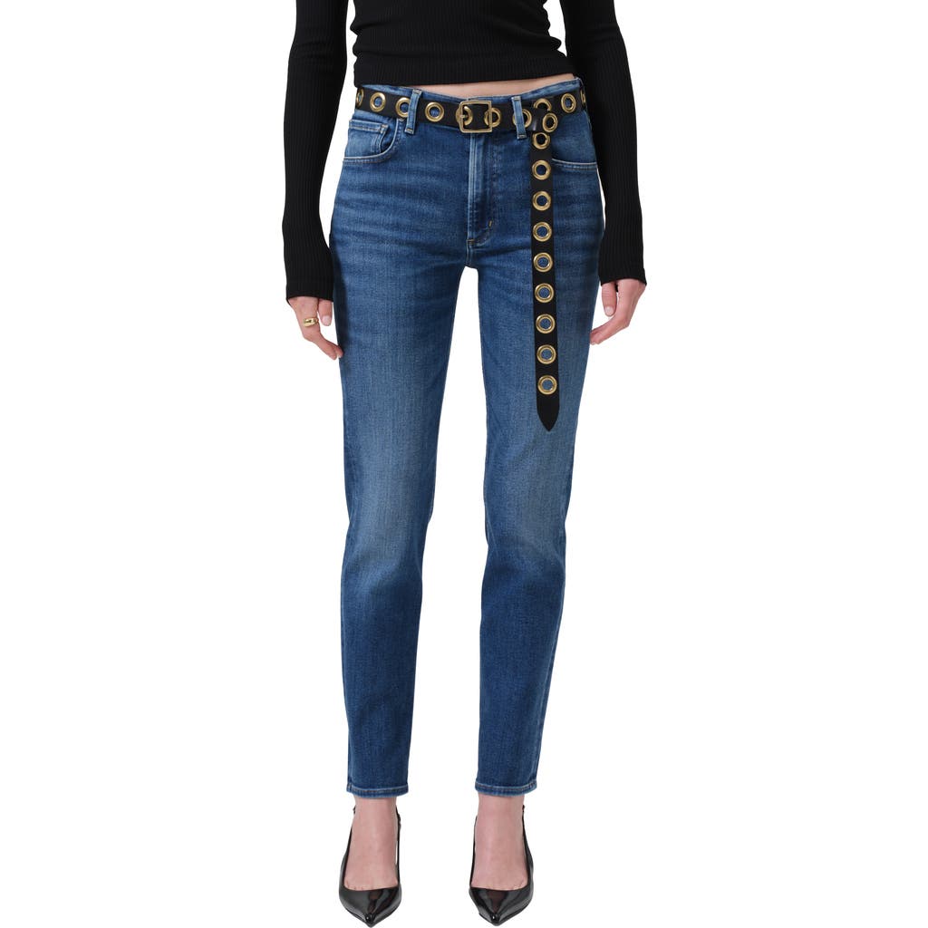Citizens Of Humanity Demy Ultra High-rise Cropped Flare Jeans In Ambry