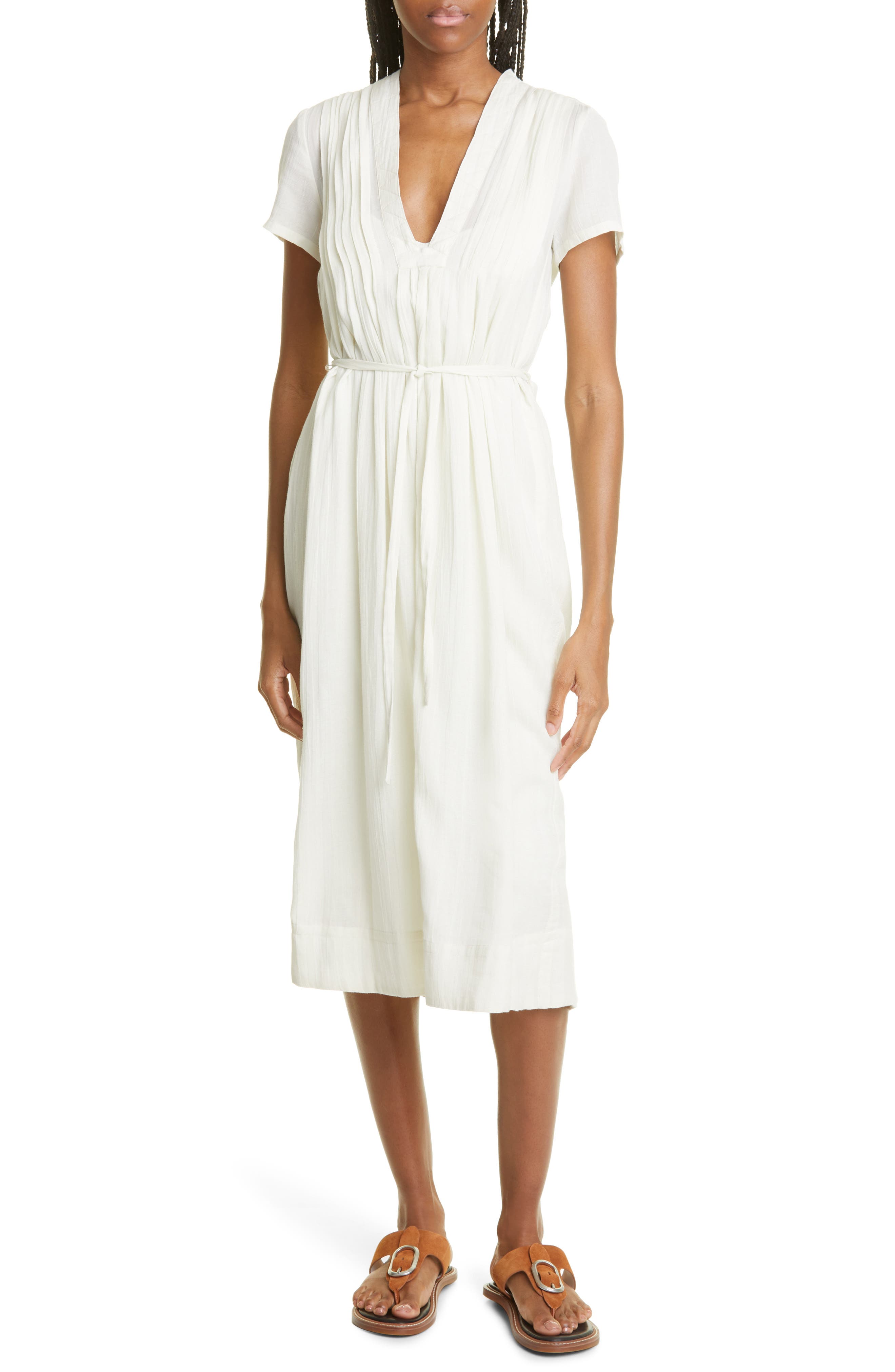 rag \u0026 bone Sachi Short Sleeve Midi 