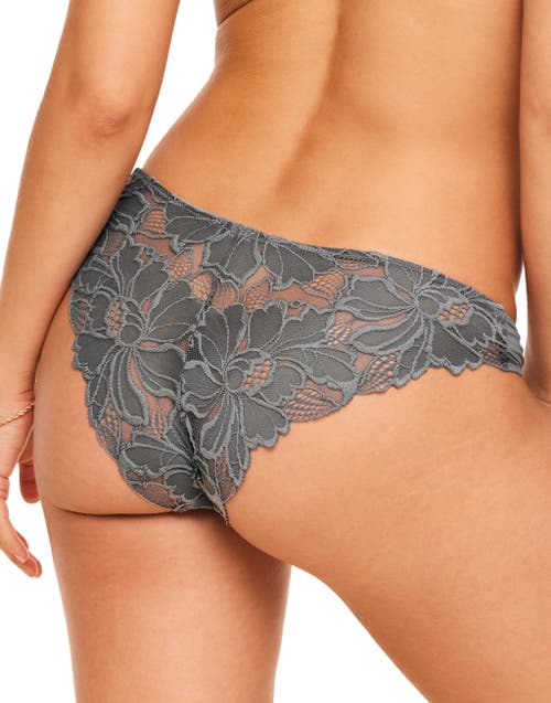 Adore Me Teagan Bikini Panties In Dark Grey