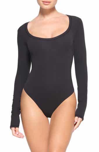 Buy SKIMS Brown Fits Everybody Square Neck Bodysuit for Women in UAE