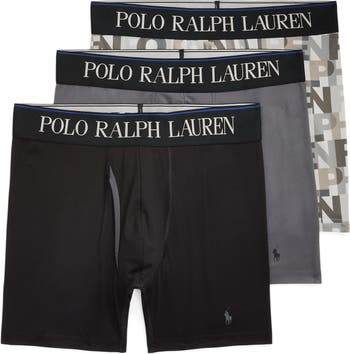 Polo Ralph Lauren Assorted 3-Pack 4D Flex Microfiber Boxer Briefs ...