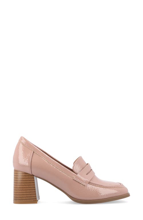 Shop Journee Collection Malleah Loafer Pump In Patent/pink
