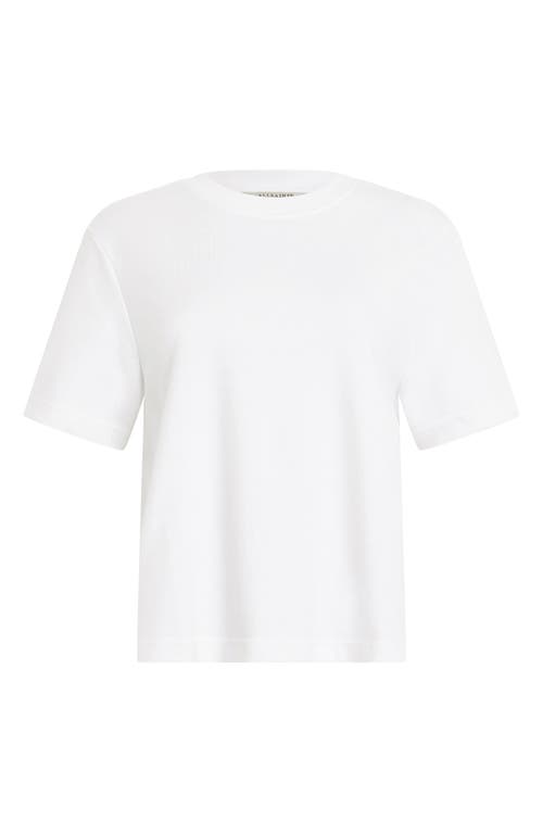 Shop Allsaints Lisa Crewneck T-shirt In White