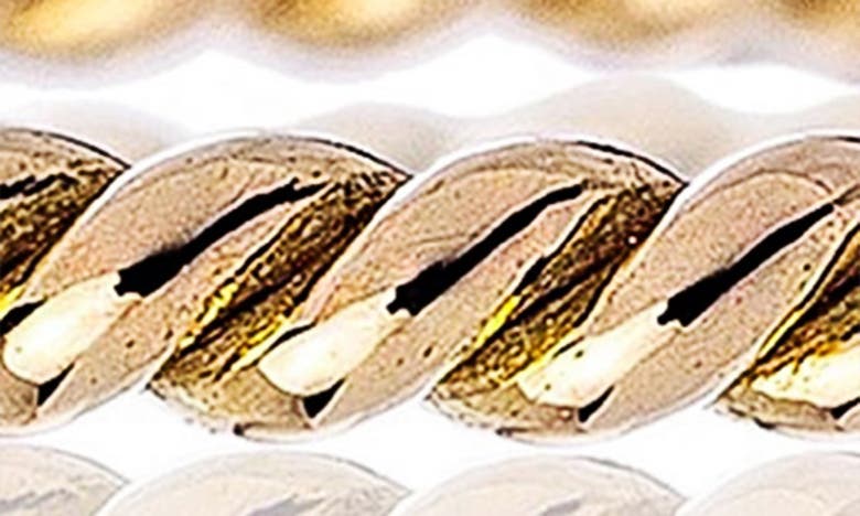 Sethi Couture Rope Band Ring In Yellow Gold