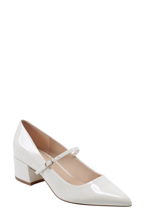 Shop Marc Fisher Ltd Luccie Pointed Toe Pump In White