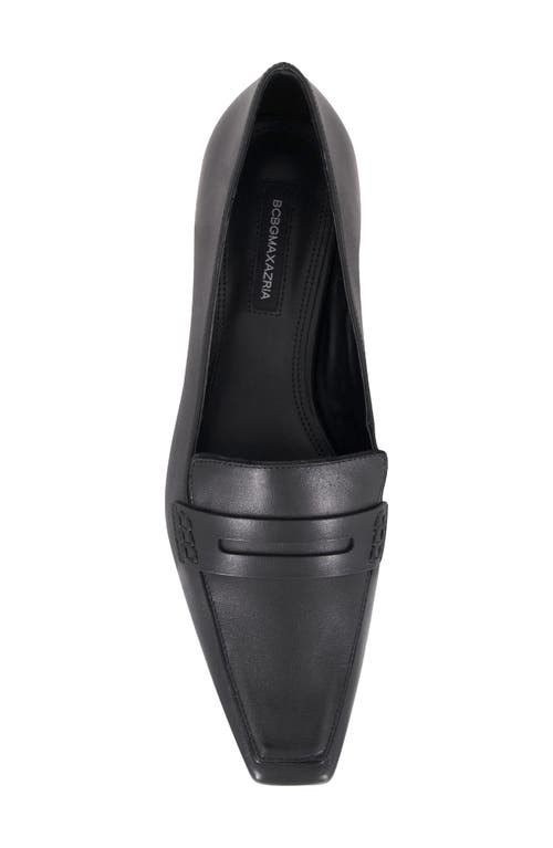 Shop Bcbg Paray Penny Loafer In Black