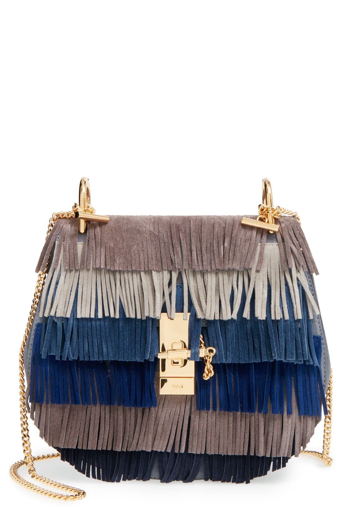 Chloé 'Drew' Suede Fringe Crossbody Bag Nordstrom