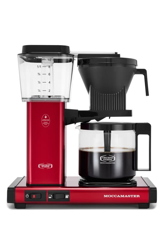 Moccamaster Kbgv Select Coffee Brewer In Candy Apple Red
