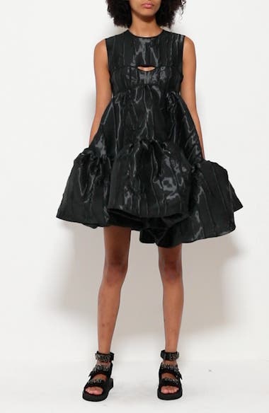 Cecilie Bahnsen Dream Cutout Asymmetric Dress | Nordstrom