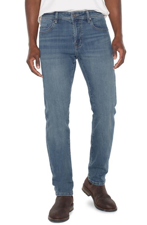 Shop Liverpool Los Angeles Kingston Modern Straight Leg Jeans In Rialto