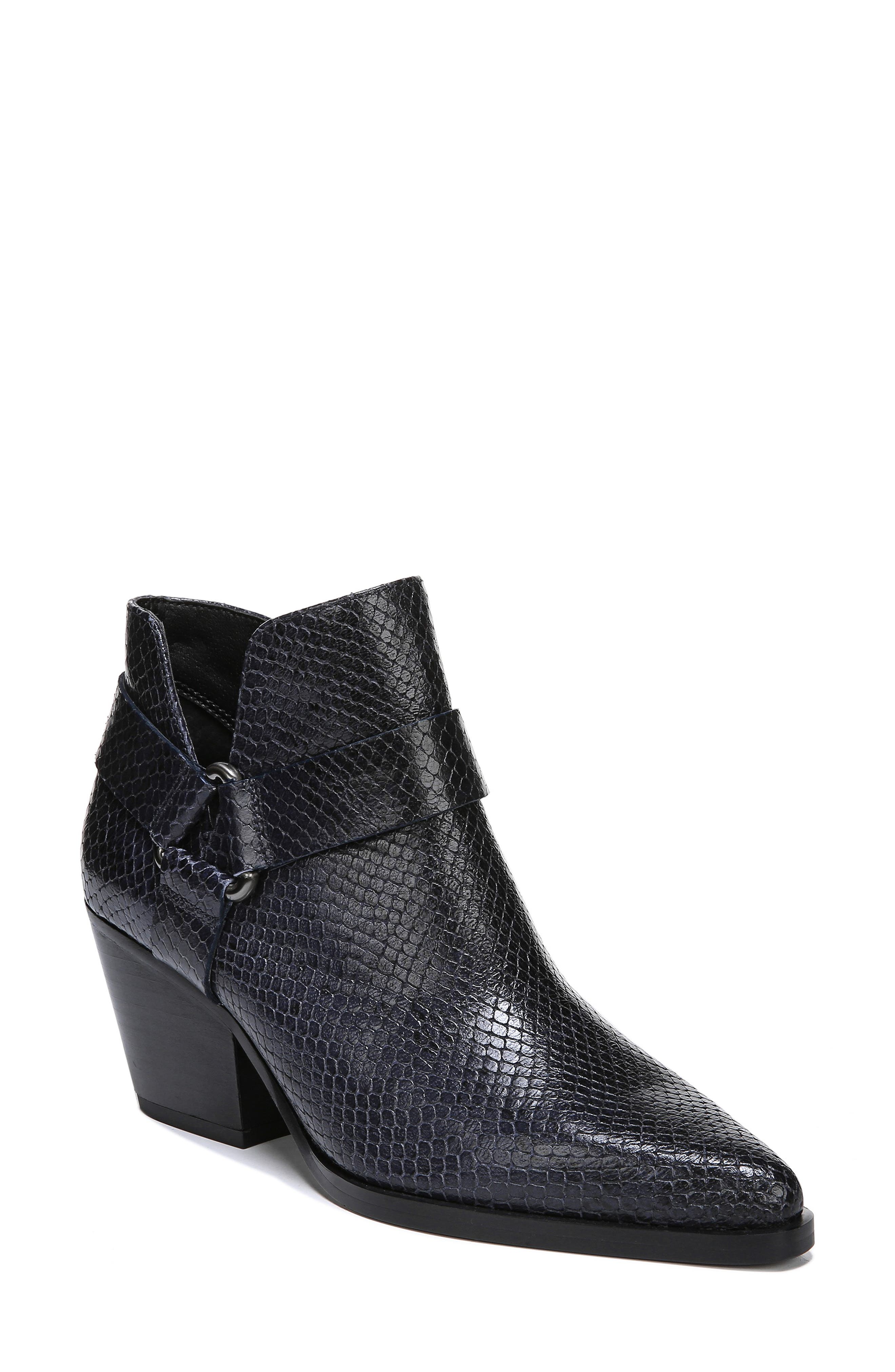 Sarto By Franco Sarto Louella Harness Bootie- Blue