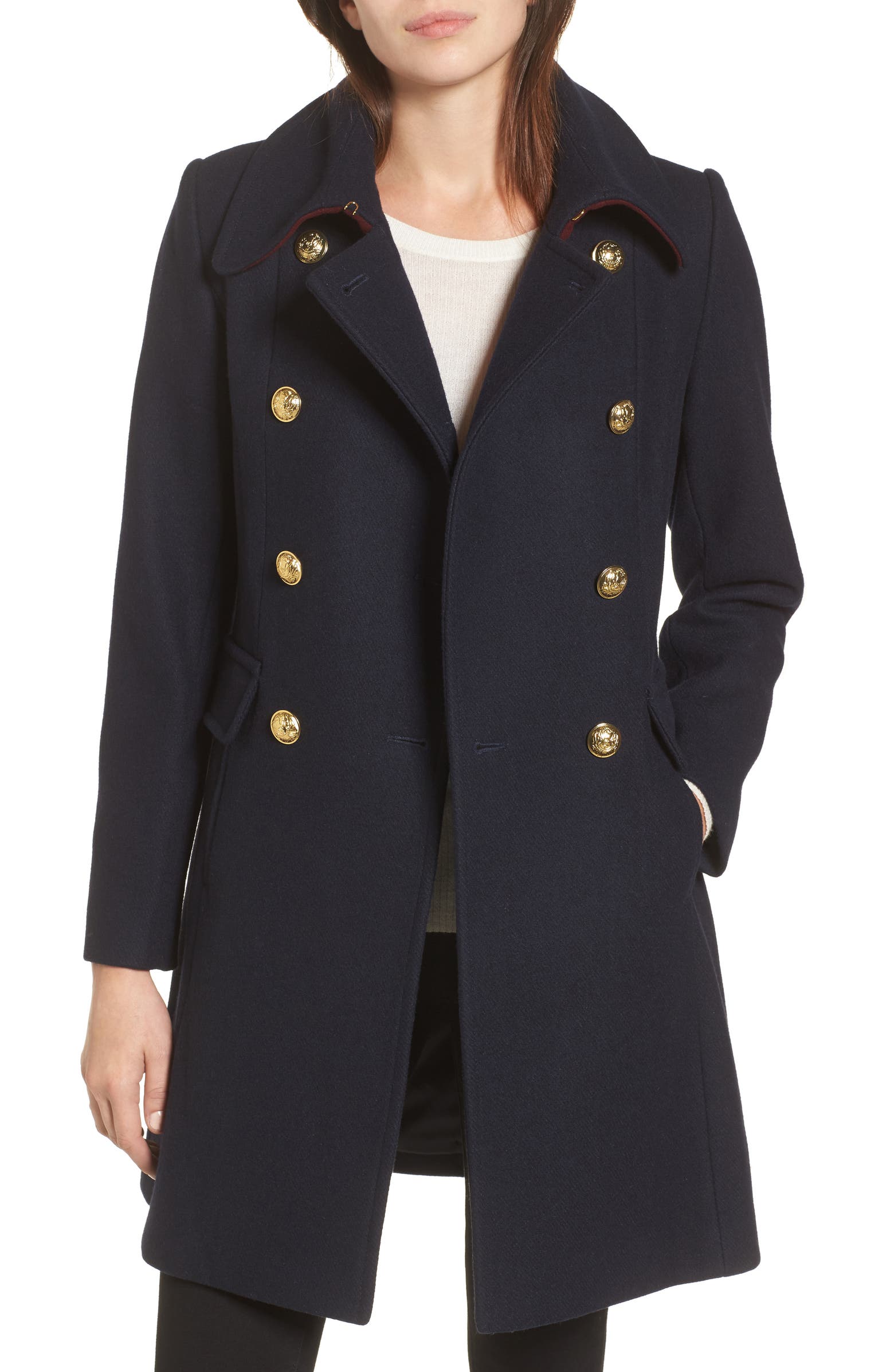 Trina Turk Caitlin Double Breasted Coat | Nordstrom