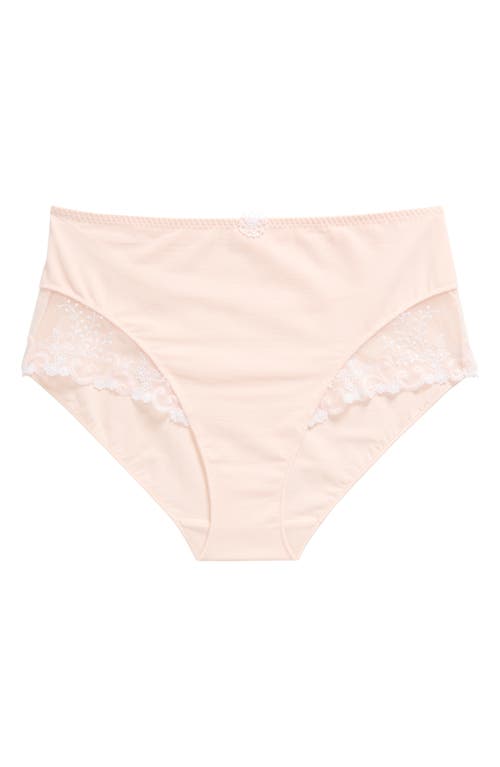 Shop Simone Perele Delice Retro Briefs In Blush