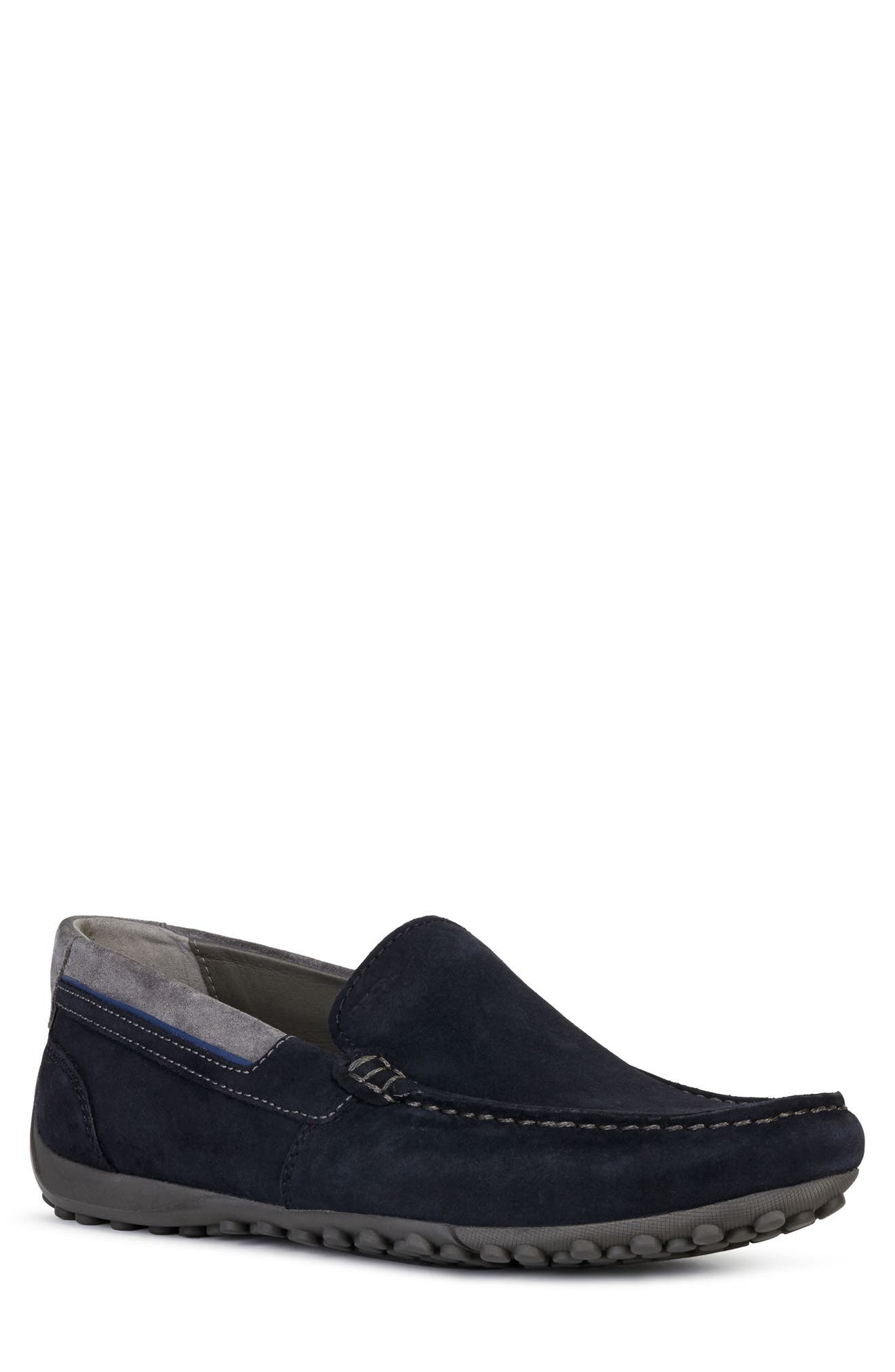 geox mens suede loafers