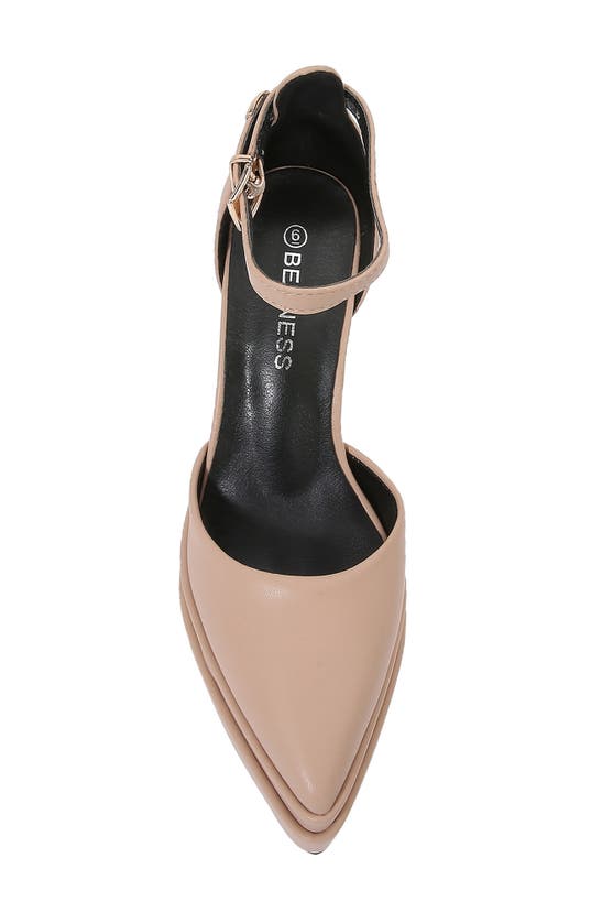 Shop Berness Shiloh Platform Pump In Beige