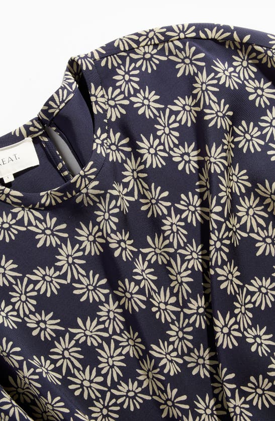 Shop The Great The Wander Floral Top In Navy Scattered Daisy