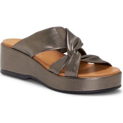 Cc Corso Como Wynnter Slide Sandal- Metallic