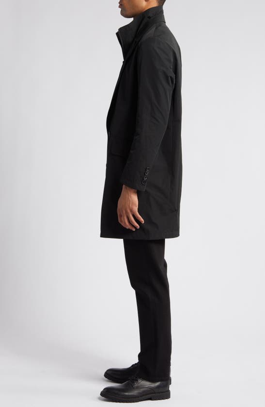 Cardinal Of Canada Fox Water Repellent Topcoat In Black