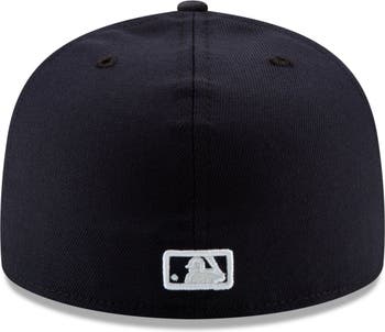Detroit Tigers Navy Blue Eyes 59Fifty Fitted Hat by MLB x New Era