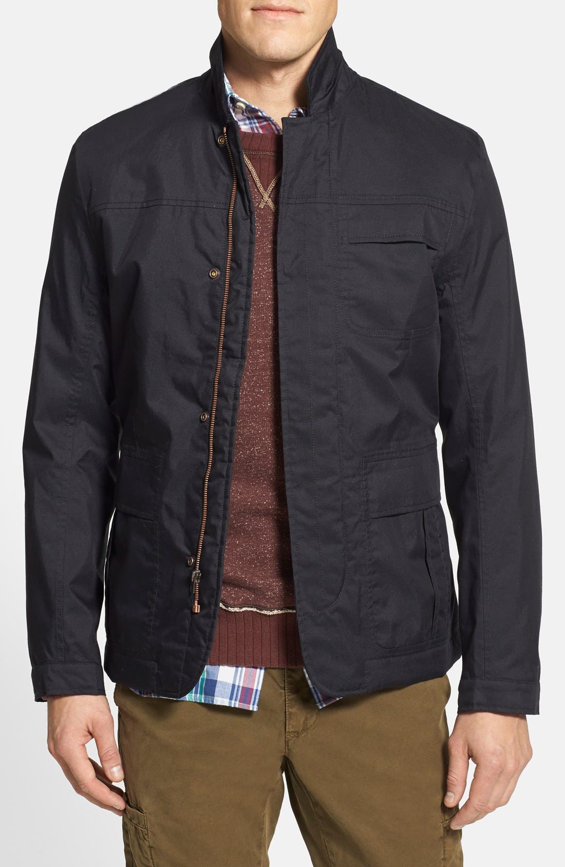 Timberland 'Mount Clay' Regular Fit Waterproof Canvas Blazer Nordstrom