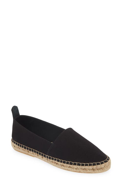 Shop Kaanas Roam Espadrille Flat In Black