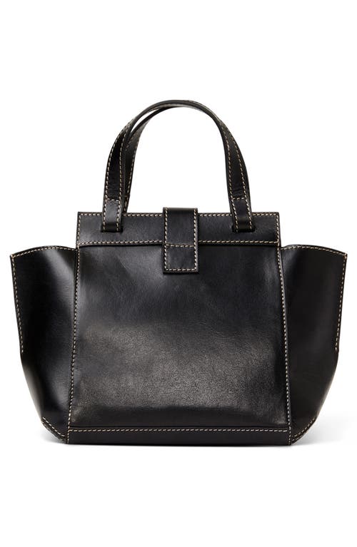 Bruno Magli Eva Leather Mini Bag In Black