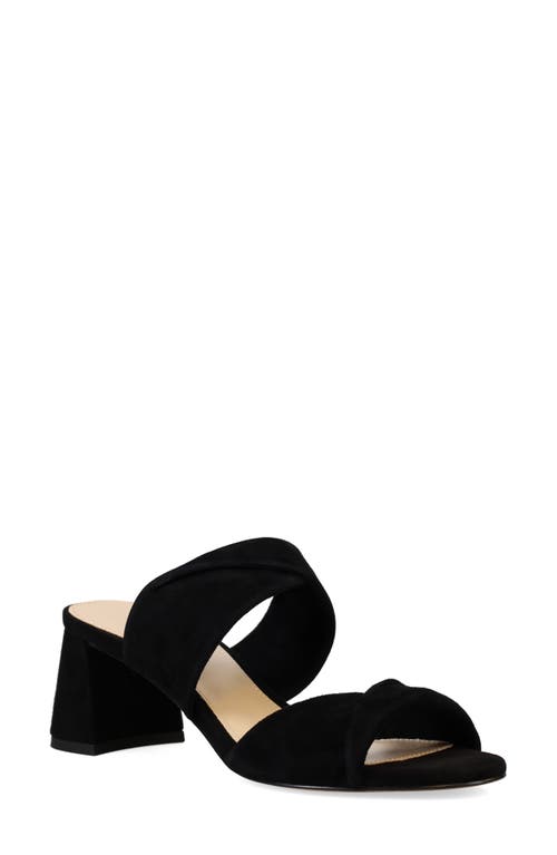 Tabia Slide Sandal in Black