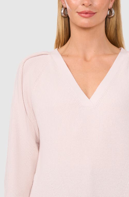 Shop Halogenr Halogen(r) Raglan Rib Sweater In Antique White