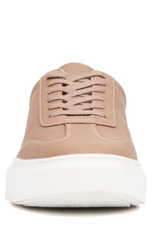 New York And Company Wilson Low Top Sneaker In Beige