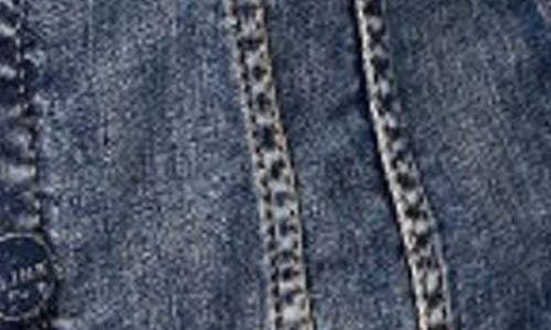 Slink Jeans Two-tone Stretch Denim Trucker Jacket In Autumn