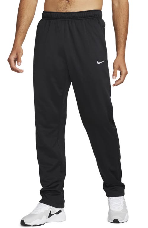 Nike Therma-FIT Sweatpants in Black/Black/White