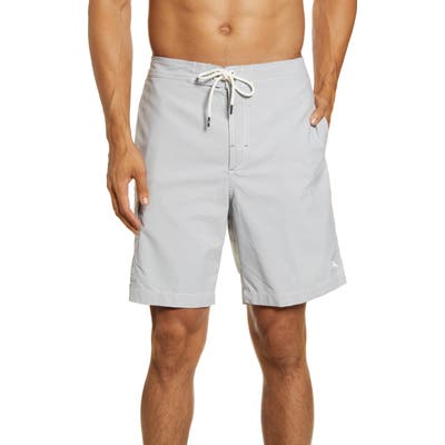 Tommy Bahama Sea Glass Baha Classic Fit Board Shorts, Grey