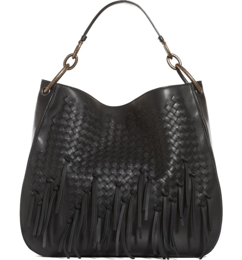 Bottega Veneta Large Loop Fringe Leather Hobo Nordstrom