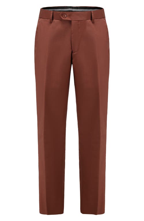 Braveman Premium Slim Fit 3-piece Suit In Copper