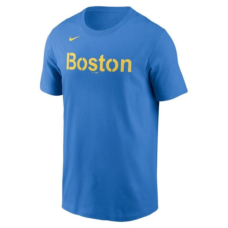 Boston Red Sox Royal Team City Connect Wordmark T Shirt