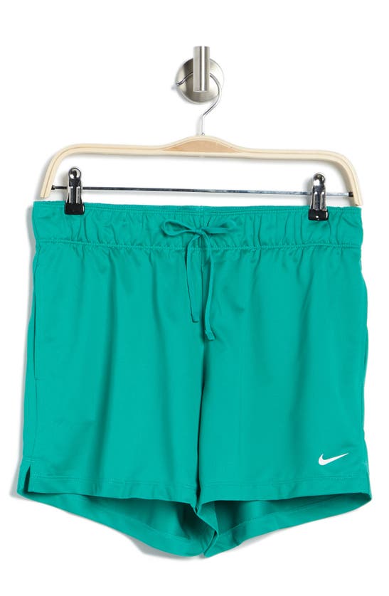 Nike Attack Sport Shorts In Neptune Green/ White